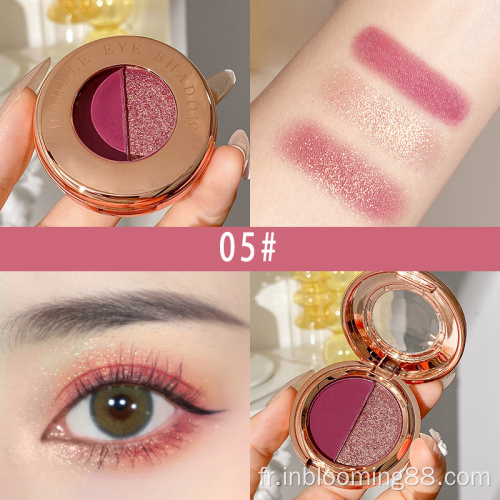 Eyeshadow de maquillage de maquillage privé étanche en gros